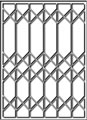 Металлическая решетка - узор 092